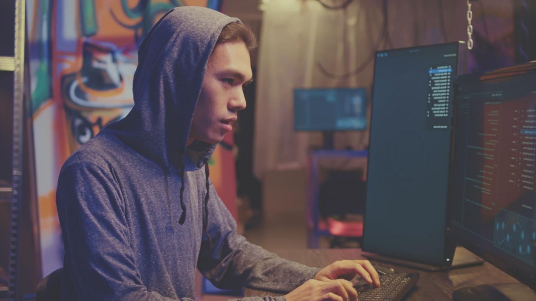 Automated testing framework interface showing test results and analytics dashboard